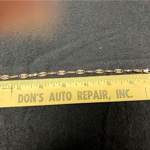 Gold plated filigree design bracelet